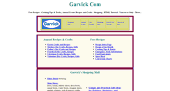 Desktop Screenshot of garvick.com