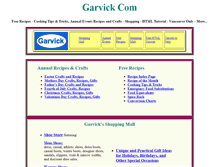 Tablet Screenshot of garvick.com